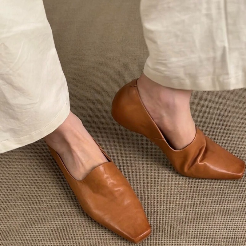 Women'S Shoes - Sapatos Retro Femininos Slip-on Estilo Britânico