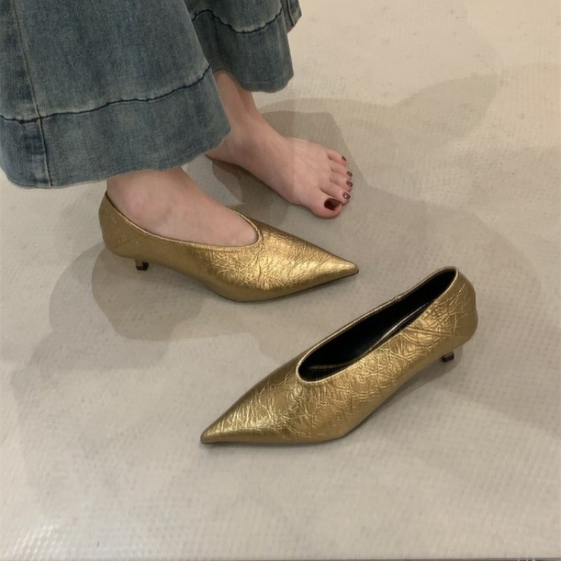 2025 outono novo commuter vent - Pointed Toe Flat avaliação e preço