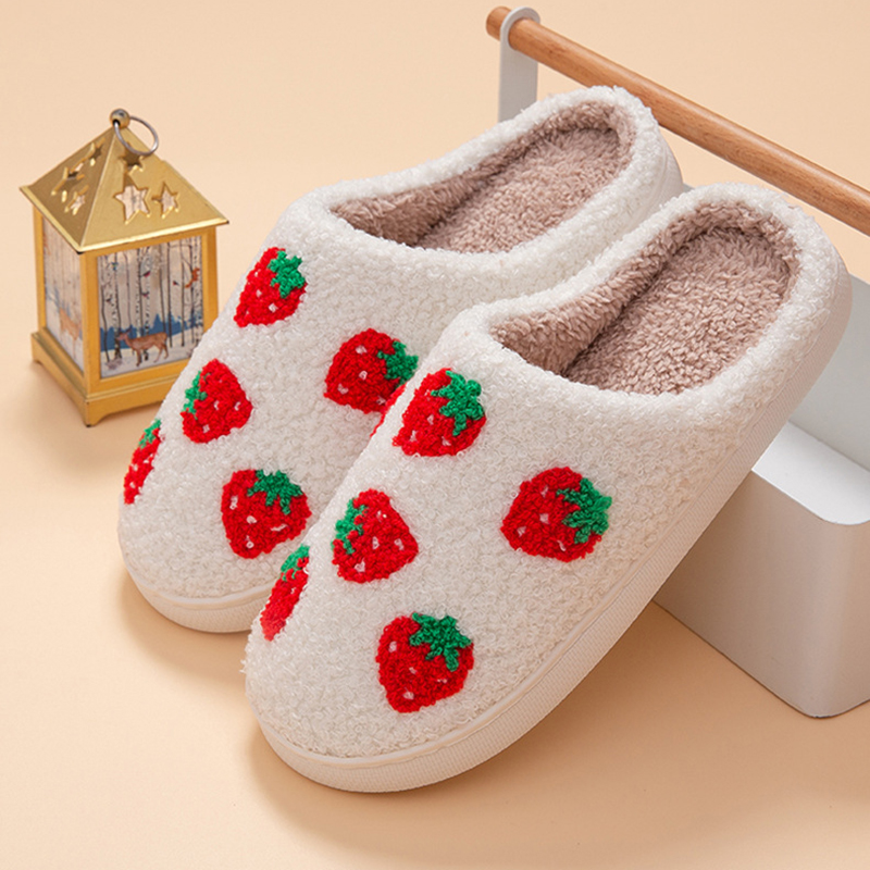 Chinelos Femininos de Morango  - Women'S Shoes For Fall avaliação e preço