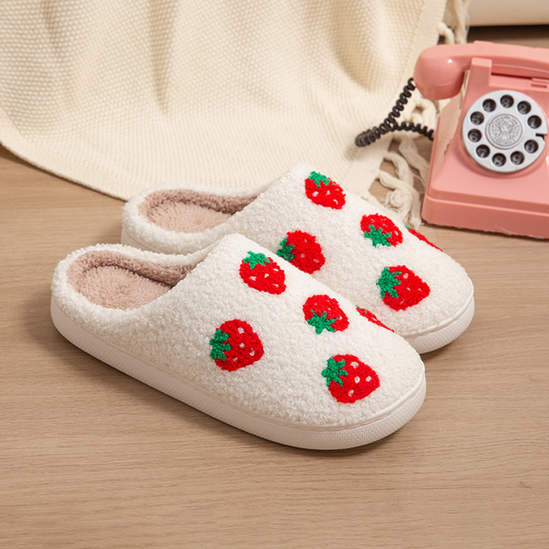Chinelos Femininos de Morango  - Women'S Shoes For Fall avaliação e preço