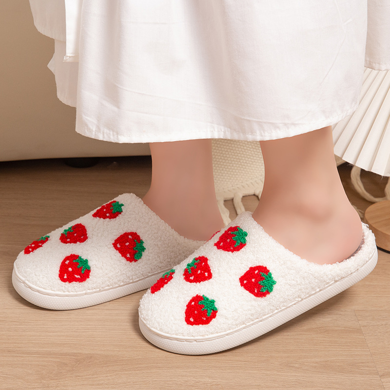 Chinelos Femininos de Morango  - Women'S Shoes For Fall avaliação e preço