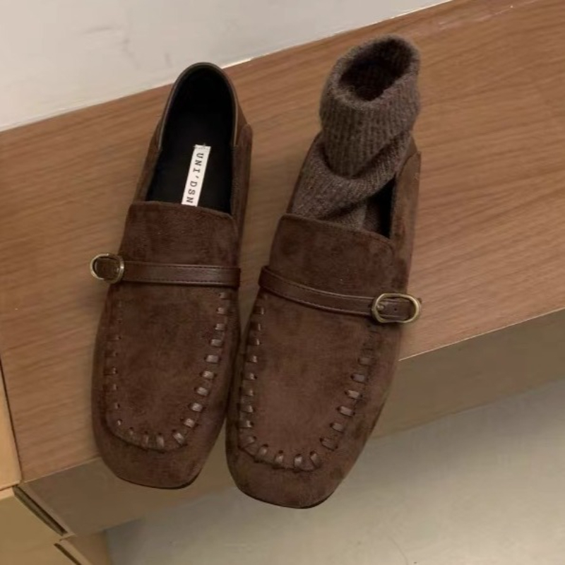 Elegante camurça dedo do pé qu - Women Shoes Branded avaliação e preço