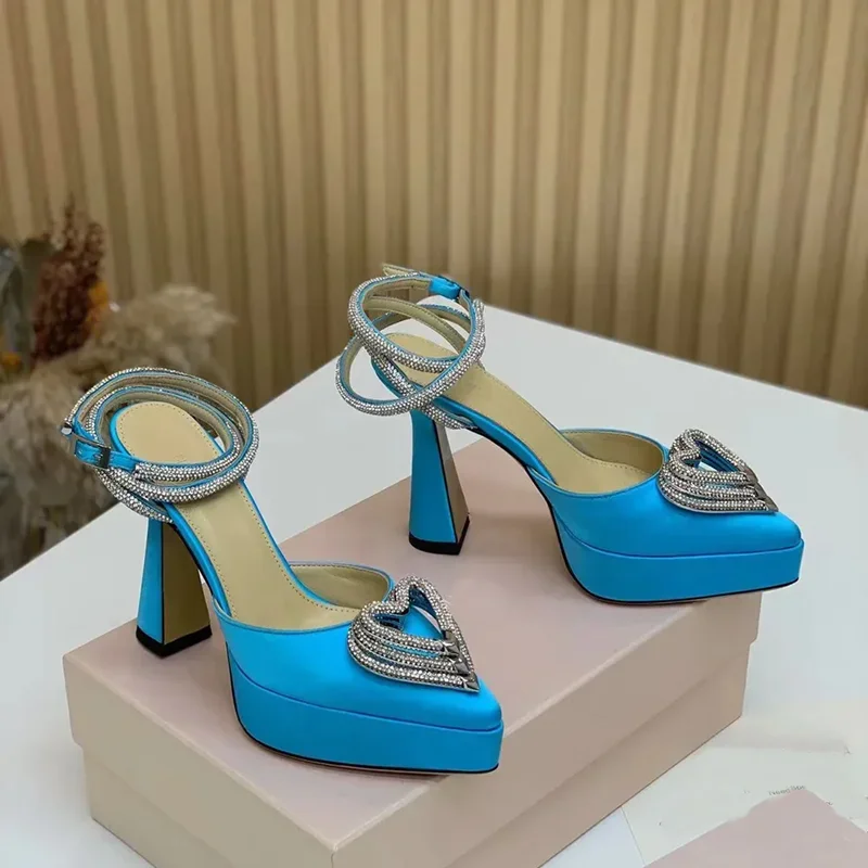 Plataforma de cristal amor dec - Pointed Toe Flat avaliação e preço